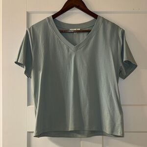 Another Love Short Sleeve Tee in Light Blue